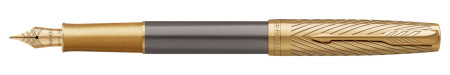 Parker Sonnet Pioneers Collection Fountain Pen - Grey Arrow Gold Trim